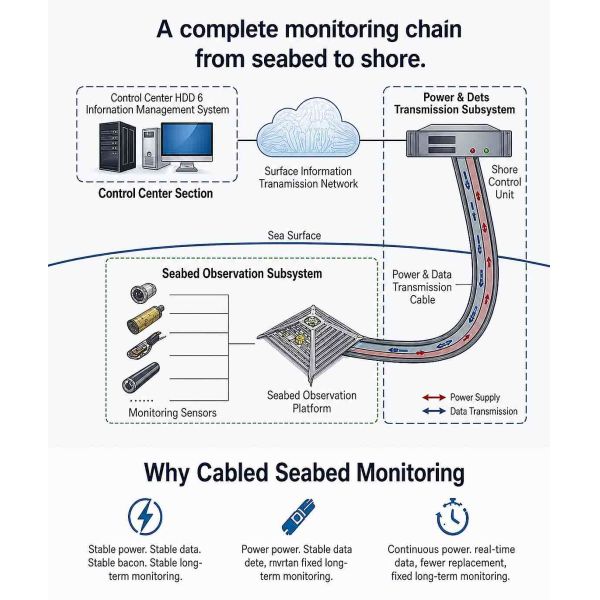 Real-Time Seabed Monitoring System for Marine Environmental Data Collection
