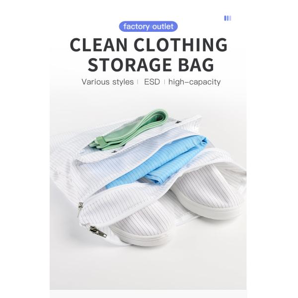 Autoclavable Pocket Anti Static ESD Bag For Cleanroom 20g