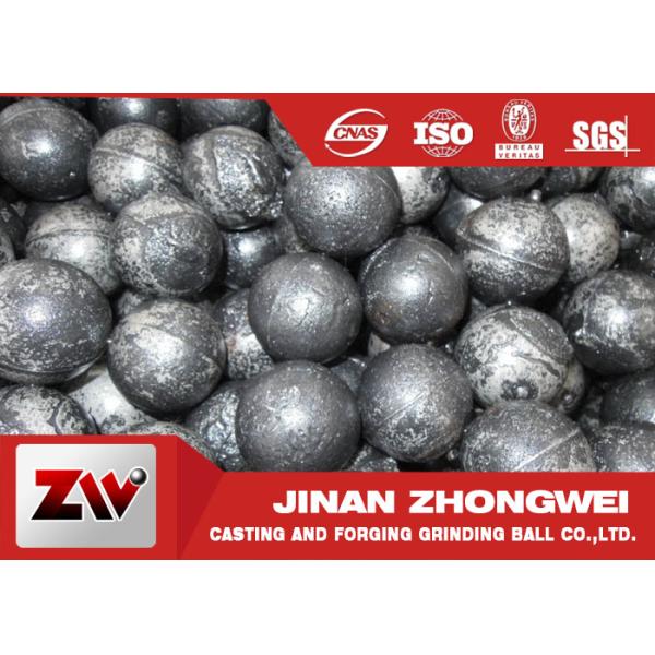 No Breakage Grinding Steel Balls for mining and Cement / steel mill media