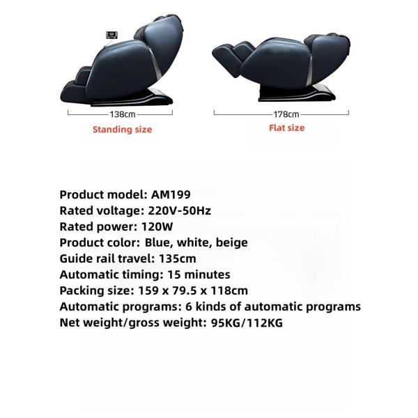 Home Luxury Massage Chair Whole Body Multi-functional Automatic Space Warehouse Massage Sofa with Commercial Furniture