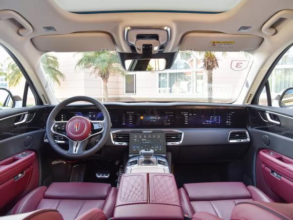 Hot Selling In Stock 2022 Hongqi Ehs9 Super Luxury High Speed New Energy Vehicles Electric Car E-HS9 Used Car Existing vehicles