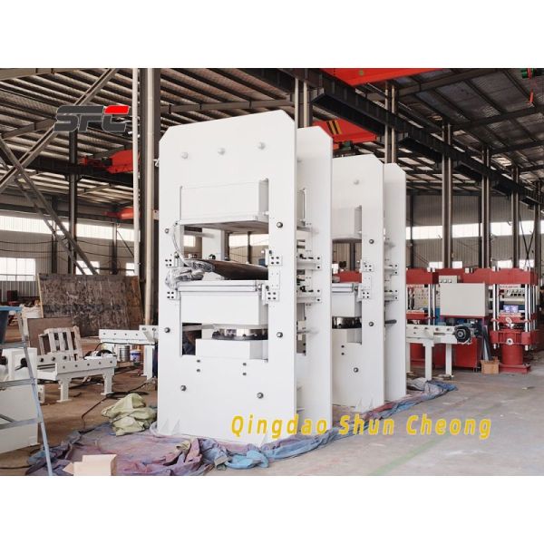 Frame Type Large Platen Rubber Vulcanizer/rubber Curing Press/hydraulic Type Curing Press Of Rubber Product