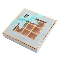 Caixa de chocolate personalizada do Dia dos Namorados com Janela Eco Amigável Caixa de embalagem de alimentos de papelão