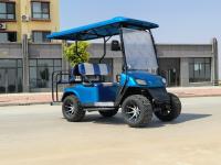 Prix abordable 4 places chariot de golf haut de gamme panneau d'instruments NEV Golf Chariot avec pare-chocs