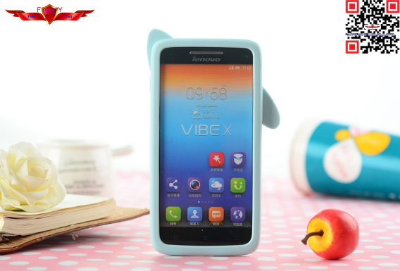 Hot Selling 100% Brand New Rabbit Cartoon Silicone Cover Case For Lenovo S960 Multi Color