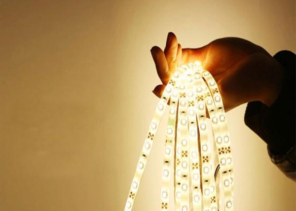 300 LEDs SMD 3528 RGB LED Strip Lights Multi Color With 24W IP68 Outdoor Lighting