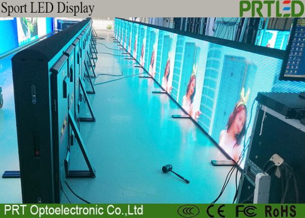 High Brightness Stadium LED Screens P10 Waterproof LED Perimeter Advertising Boards