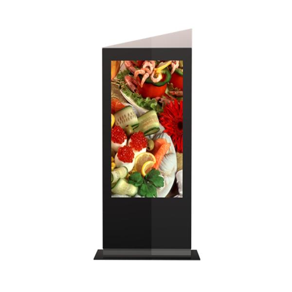 Outdoor Digital Advertising Kiosk LG Panel With Waterproof Touch Screen