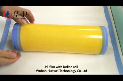 Medical Raw Material of  PE film,   Types of medical supplies raw material of cover roll