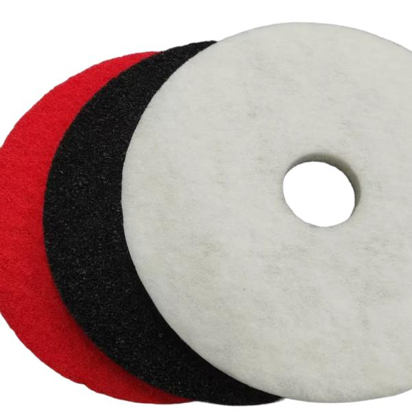 Hospital Grade Microfiber Cleaning Pad Circular For Medical Equipment