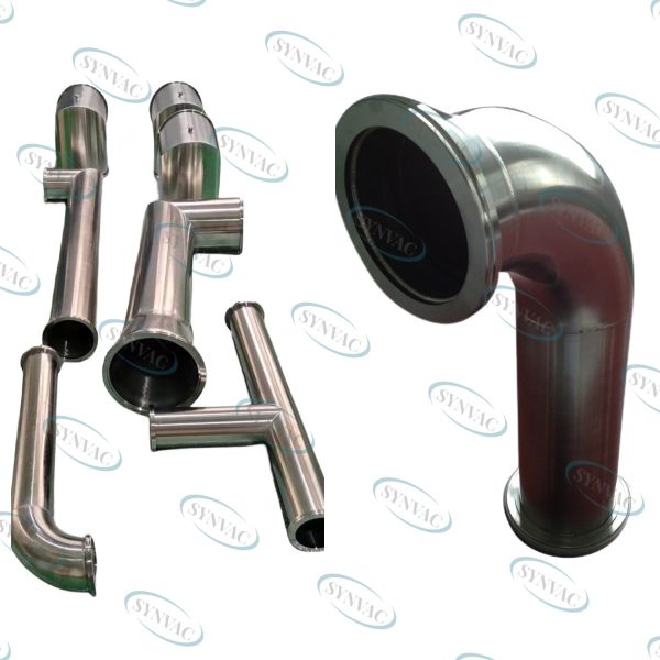 Mirror Polishing Wire Drawing Or Blasting Custom Vacuum Pipeline