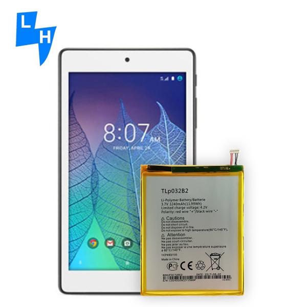 White TLP030B2 3240mAh Mobile Phone Battery for Alcatel Pop 7 Pop 7S Pop 7 LTE Pixi 8