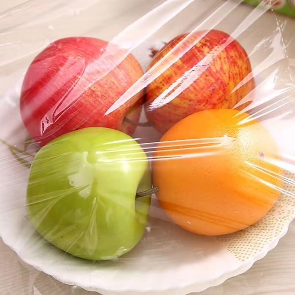 Food Grade Transparent Color PVC Food Packaging Film For Fresh Foods