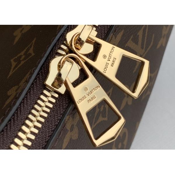 Ladies Odeon Chain 27cm Single Strap Shoulder Handbags Brown