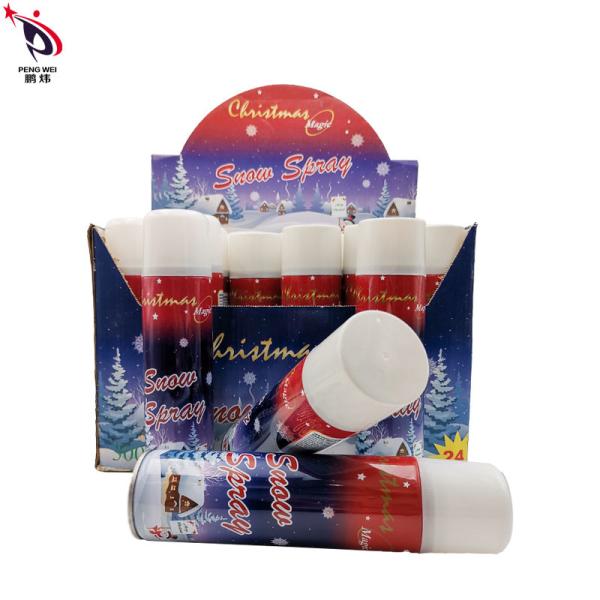 Birthday Party Carnival Foam Artificial Snow Spray Easy To Clean