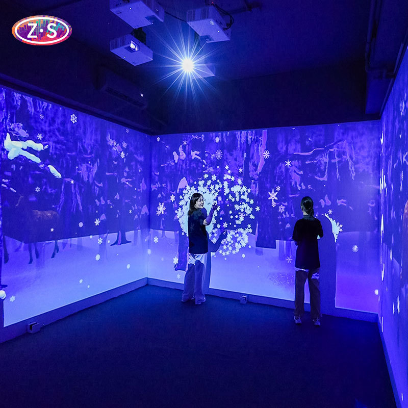 Digital Fantasy and Space Exploration Immersive Projection Solution for Art