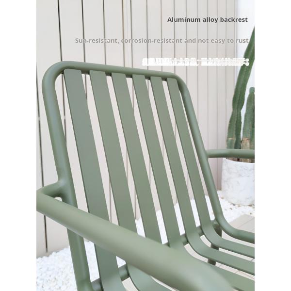 Outdoor Metal Aluminium Table And Chair Sets