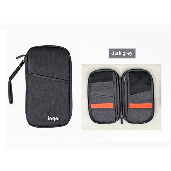 Travel abroad passport folder bag multi-function certificate bag travel card travel ticket bag protective cover bags