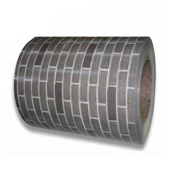 Ral Ppgl colorido galvanizou o Smp de aço da bobina 750mm Pvdf Hdp que reveste Prepaintd