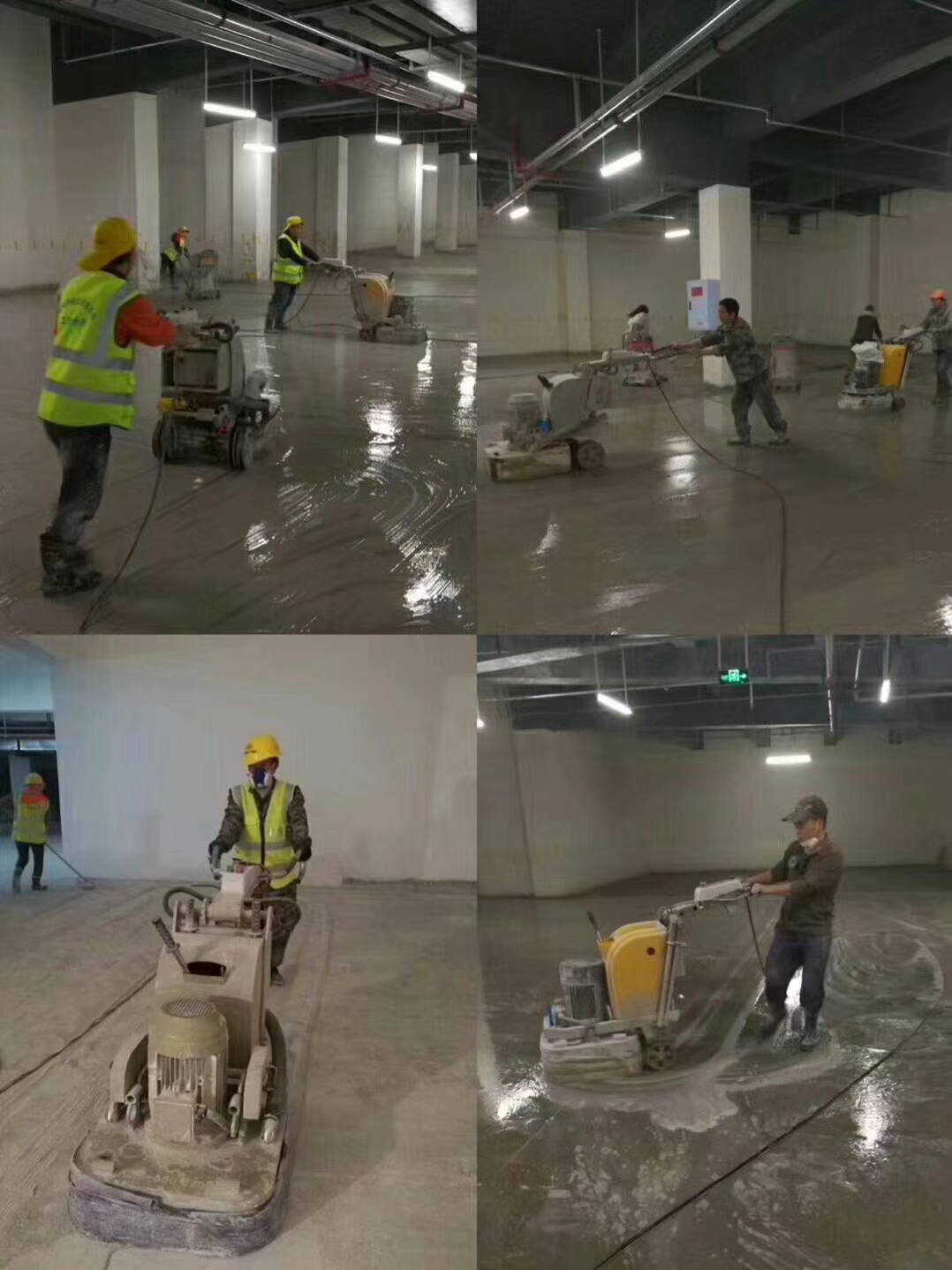 Шлифовального станка пола Terrazzo машина конкретного полируя влажная сушит