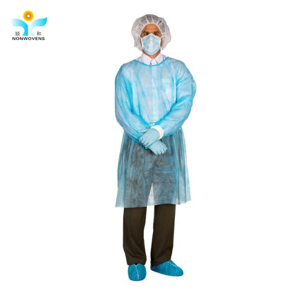 Bariatric Hospital Protective Medical Uniform PP Nonwoven Disposable Isolation Gown