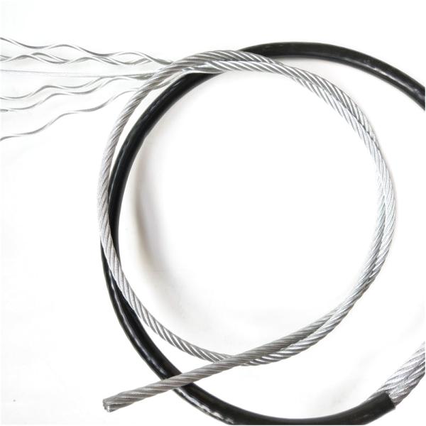 7x19 Gym Fitness Steel Cable Tpu Coated Flexible Steel Wire Rope Качество оцинкованной стали