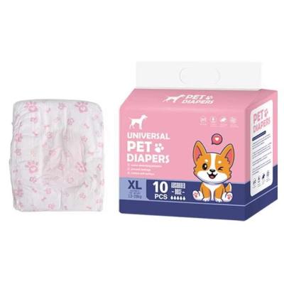 OEM Cotton High Absorbent Male and Female Disposable Dog Pet Diaper