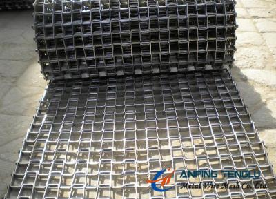AISI304,  DIN1.4301, SUS304/ Flat Wire Conveyor Belt/ Standard(Heavy) Duty