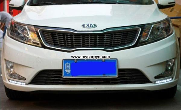 KIA K2 DRL LED Daytime driving Lights Car front light retrofit fashion