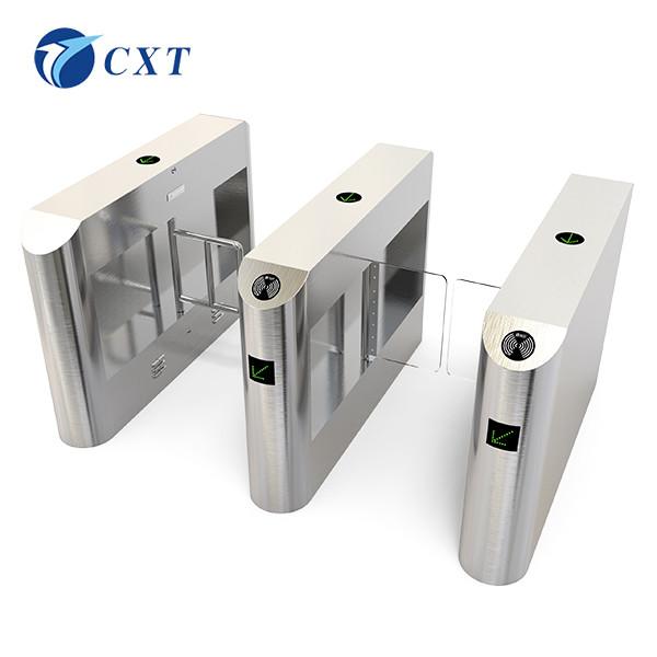 Anti Tailgating Swing Barrier Gate Laser RFID With DFC Technology bw150