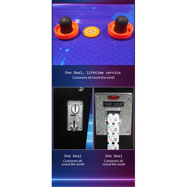 220V Amusement Game Machines ， Electronic Scoring Air Hockey Table For  Indoor  Or Outdoor