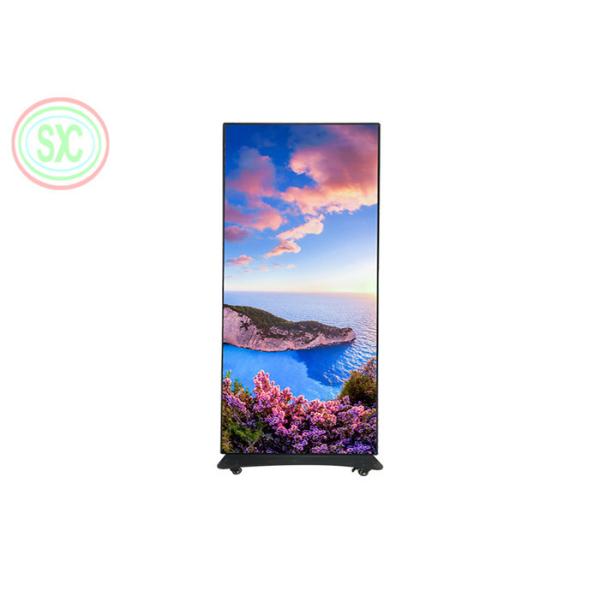 Advertising LED Screens with Standard Dimensions 640 by 2000 Millimeters Ideal for Indoor Poster Displays and Exhibitions