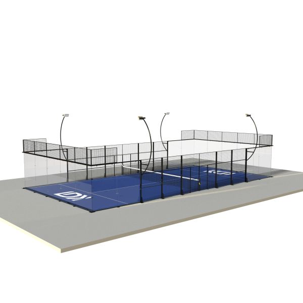 Premium Padel Court Manufacturer Modern Design Professional Indoor Padel Tennis Court