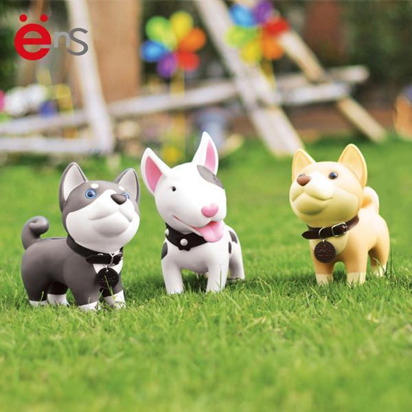 Cute Dog Plastic Piggy Bank Toy for Children BSCI ISO CE Certification