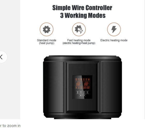 All-In-One Air to Water Renewable Energy Heat Pump