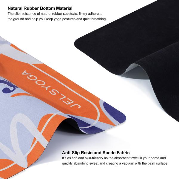 Antislip Large Super Grip Yoga Mat / Home Gym Use Travel Exercise Mat