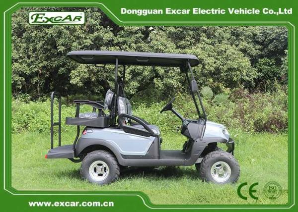 4 carrinhos de golfe elétricos dos assentos, carrinhos elétricos populares do golfe 48V com placa de Caddle