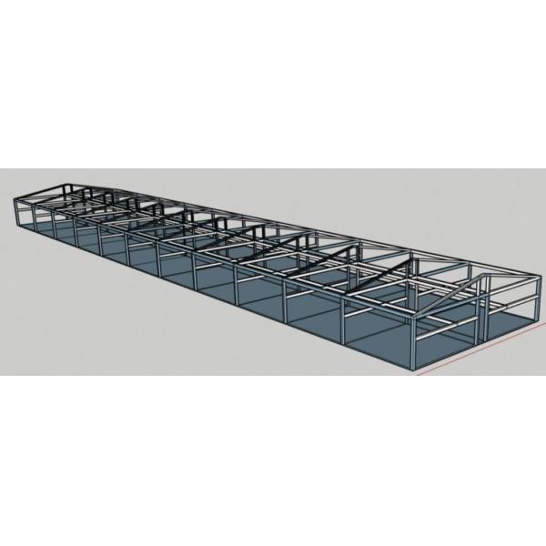 Здание стальной структуры пола мезонина стены крыши изоляции полуфабрикат