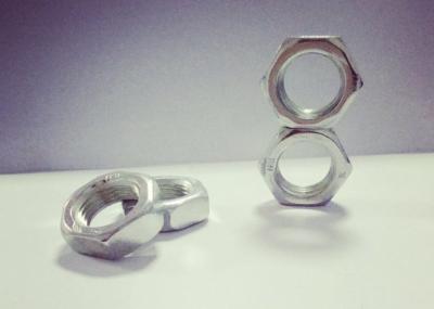 Thin M18x1.5 Carbon Steel Nuts Hex Head 8.5mm Thickness Anti Corrosion