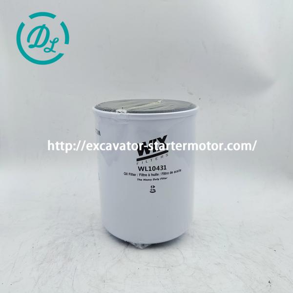 EexcavaStart WIX WL10431 Oil Filter for Excavators OEM Metal Canister