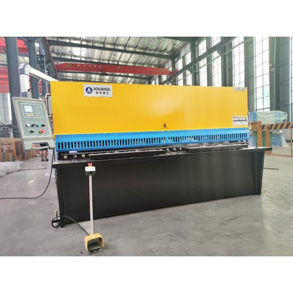 7.5kw E21s Hydraulic Swing Arm Cutting Machine For Stainless Steel 2500mm