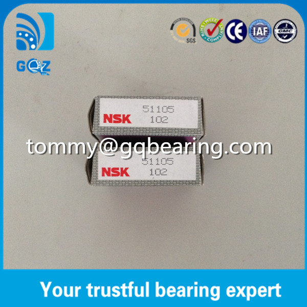 high precision 51105 thrust ball bearing with japan origin single direction thrust ball bearing