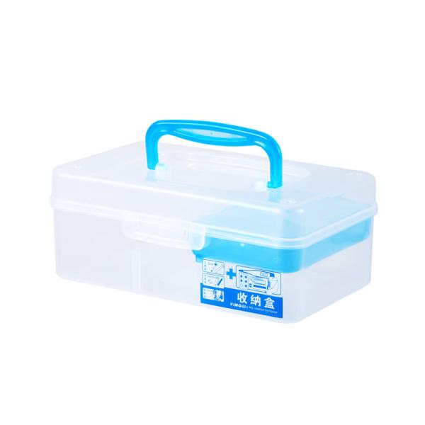 Portable Emergency First Aid Drug Medication Storage Box