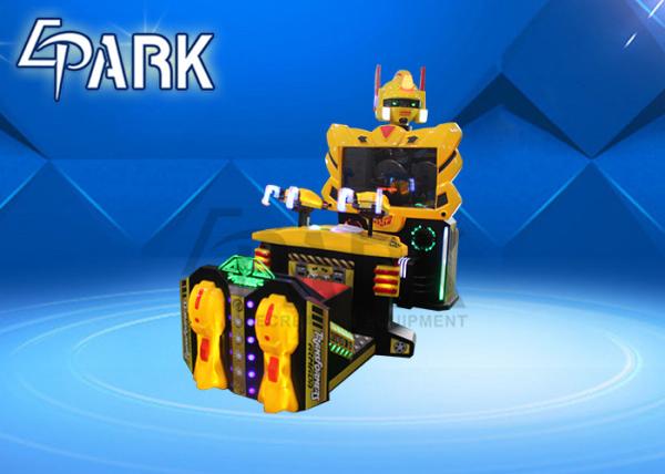Game Center Steel Warrior Shooting Arcade Machines For Kids Coin Payment