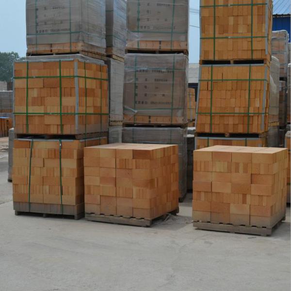 tijolo refratário de alta alumina à prova de ácido com argila de tamanho padrão 230x114x75mm