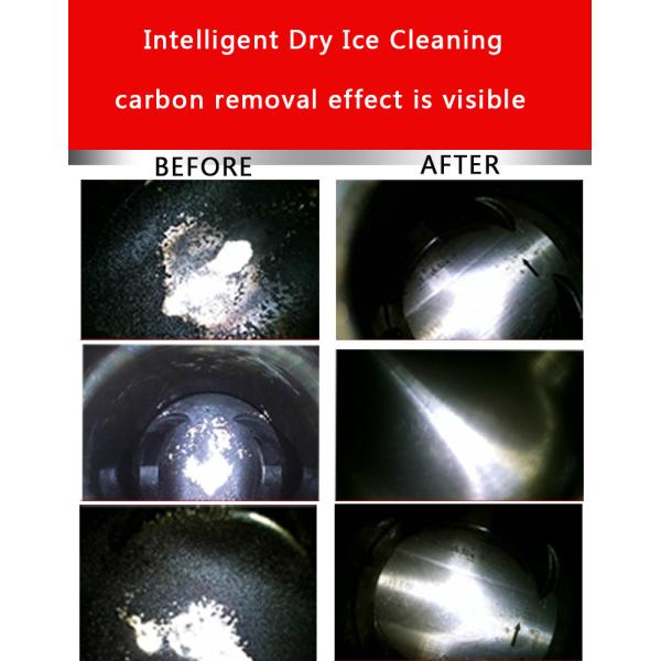 Машина промышленного небольшого портативного сухого льда очищая для автомобилей взрывая шкаф