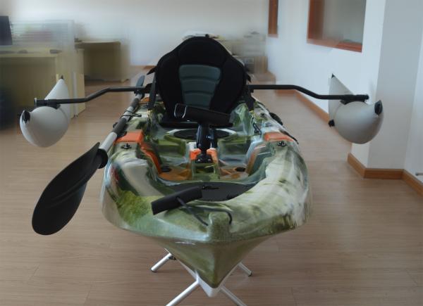 Deluxe Seat 2.7m Auge Sea Touring Kayak With Strong Alloy Kayak Paddle