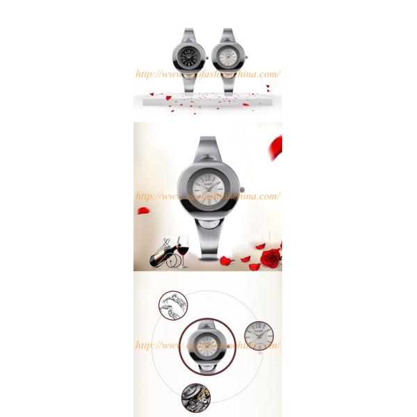 YQ04 Round Dial Watch Dress Watches Gift Box Fashion Office Lady Watch Quartz Analog Watch