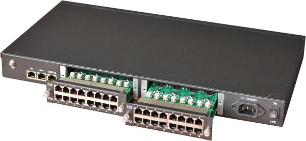 32FXS 32FXO Asterisk / Elastix Voip Product  Support Max 1000 Sip Account  Provide Data Port