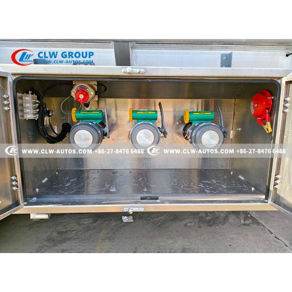 38000L Capacity 3-Compartment Aluminum Alloy Fuel Tank Semi-Trailer for Bulk Fuel Transport